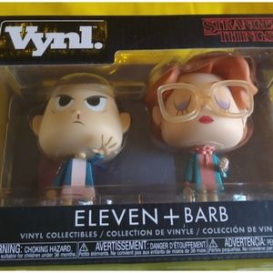 🆕 Vynl Funko Stranger Things Eleven + Barb 👓🥞